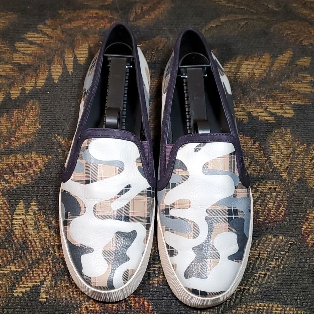Geox Respira Camotartan Slip On Shoes